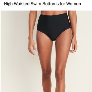 Old Navy High Waisted Bikini Swim Bottoms